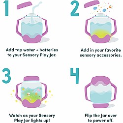 Sensory Play Jar - Purple