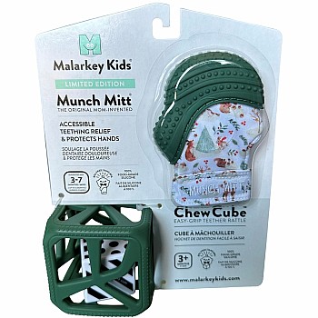 Limited Edition Gift Pack: Munch Mitt and Chew Cube