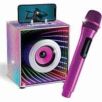 Pop Star Karaoke Set - Infinity Speaker and Wireless Microphone - Purple