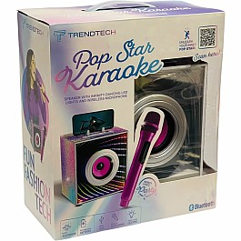 Pop Star Karaoke Set - Infinity Speaker and Wireless Microphone - Purple