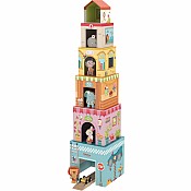 Tower House Stacking Game