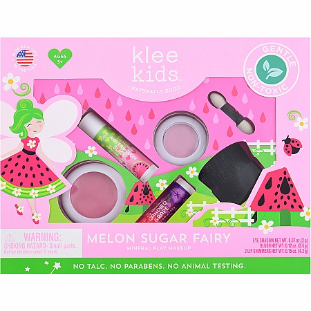 Klee Kids Melon Sugar Fairy Mineral Play Makeup Kit