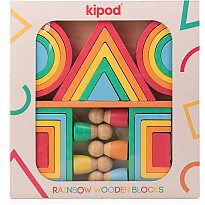 Rainbow Wooden Blocks