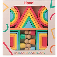 Rainbow Wooden Blocks