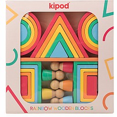 Rainbow Wooden Blocks