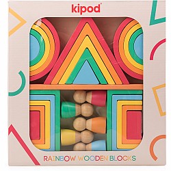 Rainbow Wooden Blocks