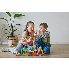 Rainbow Wooden Blocks