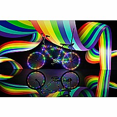 Rainbow Brightz Bundle Pack LED Bike Lights