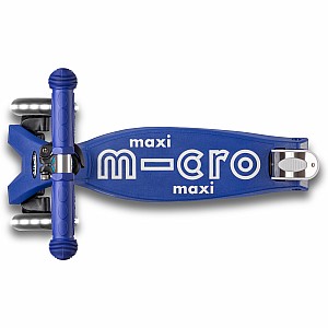 Micro Maxi Deluxe LED Scooter - Blue/White