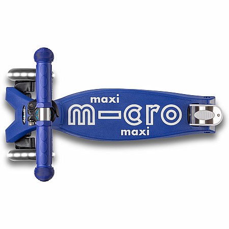 Micro Maxi Deluxe LED Scooter - Blue/White