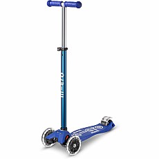 Micro Maxi Deluxe LED Scooter - Blue/White