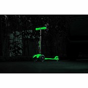 Micro Mini Deluxe Glow LED Plus Scooter - Icy Lime