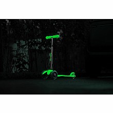 Micro Mini Deluxe Glow LED Plus Scooter - Icy Lime