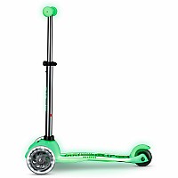 Micro Mini Deluxe Glow LED Plus Scooter - Icy Lime