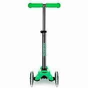 Micro Mini Deluxe Glow LED Plus Scooter - Icy Lime