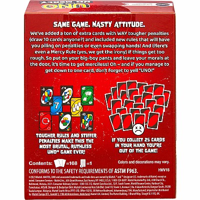 Uno: Show 'Em No Mercy Card Game