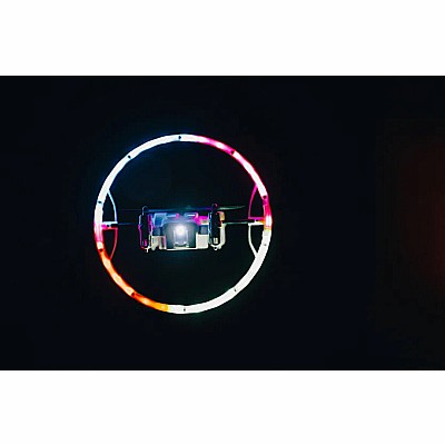 HaloSpin Rotating Light Ring Drone