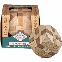 True Genius Wood and Metal Brainteaser Puzzles