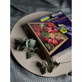 OKTO Sensory Art Wood & Craft Succulents Passion