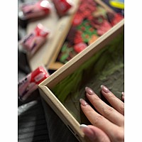 OKTO Sensory Art Wood & Craft Succulents Passion