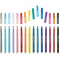 OOLY Rainbow Sparkle Glitter Markers