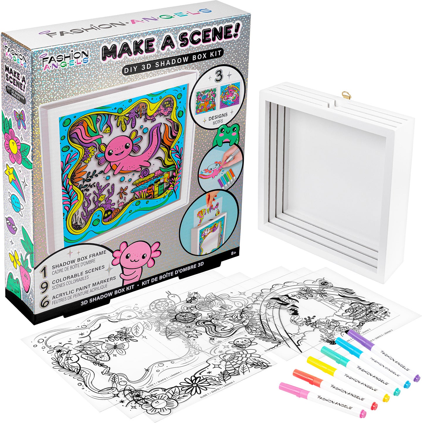 Make A Scene! DIY 3D Shadow Box Kit