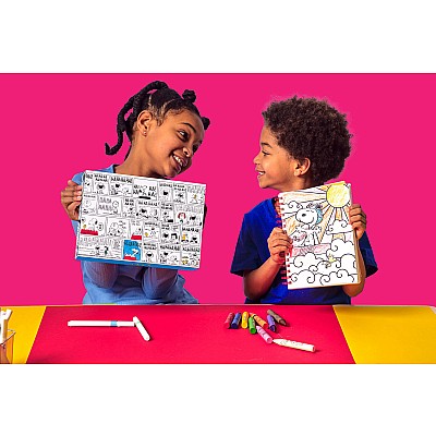 OOLY x PEANUTS Coloring Activity & Sticker Kit