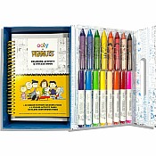 OOLY x PEANUTS Coloring Activity & Sticker Kit