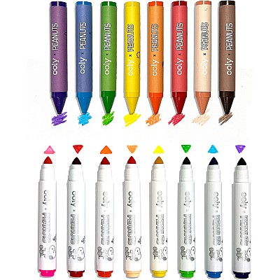 OOLY x PEANUTS Coloring Activity & Sticker Kit