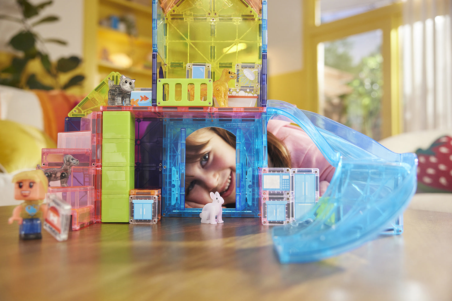Magna-Tiles Pet Playhouse 50 Piece Set
