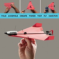 POWERUP 4.0 Smartphone Controlled Paper Airplane Kit