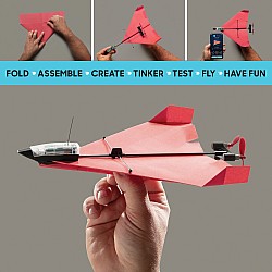 POWERUP 4.0 Smartphone Controlled Paper Airplane Kit