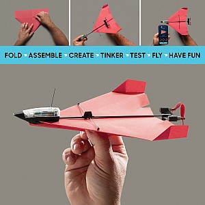 POWERUP 4.0 Smartphone Controlled Paper Airplane Kit