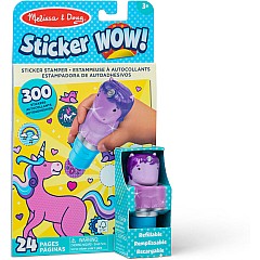 Sticker WOW! Activity Pad & Sticker Stamper - Purple Unicorn