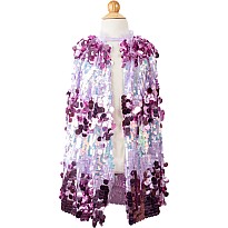 Great Pretenders The 5th Avenue Purple Pailette Cape, size 4/6