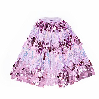 Great Pretenders The 5th Avenue Purple Pailette Cape, size 4/6