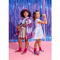 Great Pretenders The 5th Avenue Purple Pailette Cape, size 4/6