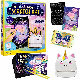Creativity for Kids Deluxe Scratch Art with Mini Vacuum