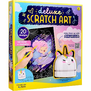 Creativity for Kids Deluxe Scratch Art with Mini Vacuum