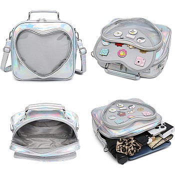 Clear Heart Laser Bag