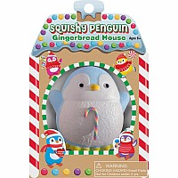 Squishy Penguin Gingerbread House
