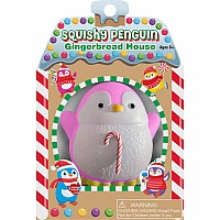 Squishy Penguin Gingerbread House