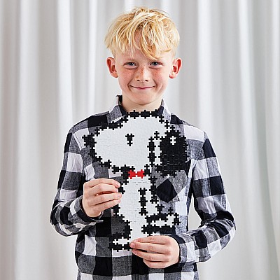 Plus-Plus Peanuts Puzzle By Number Tube