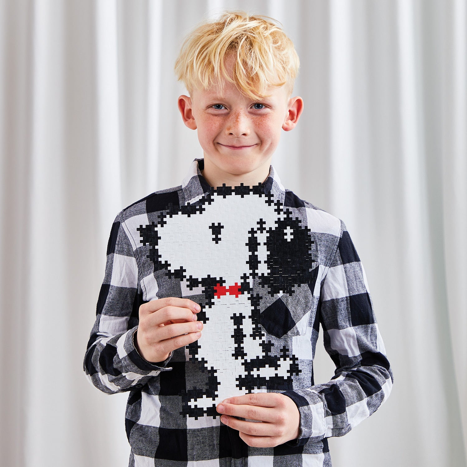 Plus-Plus Peanuts Puzzle By Number Tube - Flying Ace