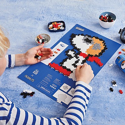 Plus-Plus Peanuts Puzzle By Number Tube