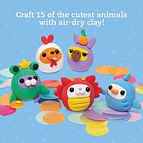 KLUTZ Air-Dry Clay Animal Party!