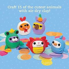 KLUTZ Air-Dry Clay Animal Party!