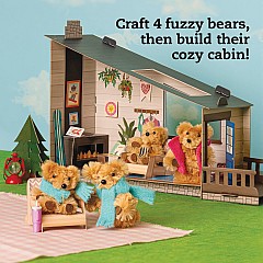 KLUTZ DIY Miniature Cozy Bear Cabin
