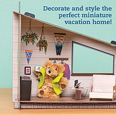 KLUTZ DIY Miniature Cozy Bear Cabin