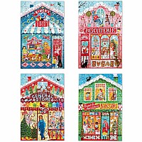 Christmas Market 100 Piece Puzzle